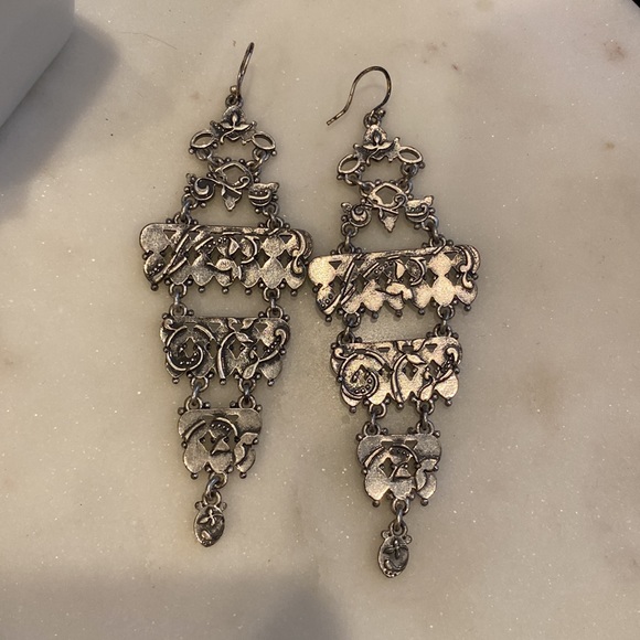 Lucky Brand turquoise earrings - Picture 3 of 3